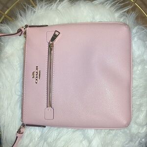 Basically new coach pink crossbody!